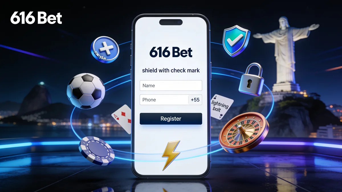 Como Fazer o Cadastro na 616 bet para jogadores no Brasil