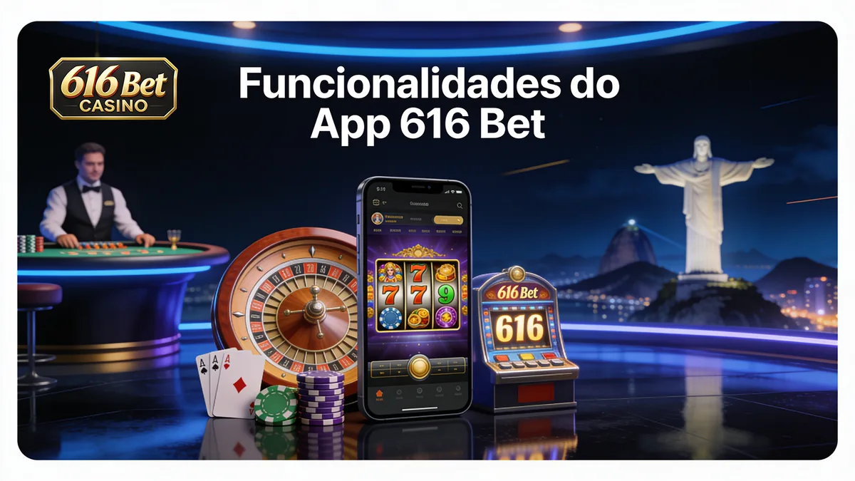 Funcionalidades do App 616 Bet para jogadores no Brasil